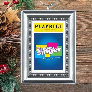 The Wedding Singer Broadway‎ Musical Playbill Christmas Tree Ornament